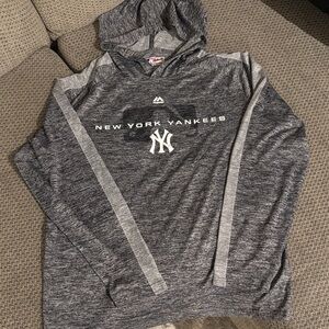 Majestic New York Yankees Charcoal Hoodie